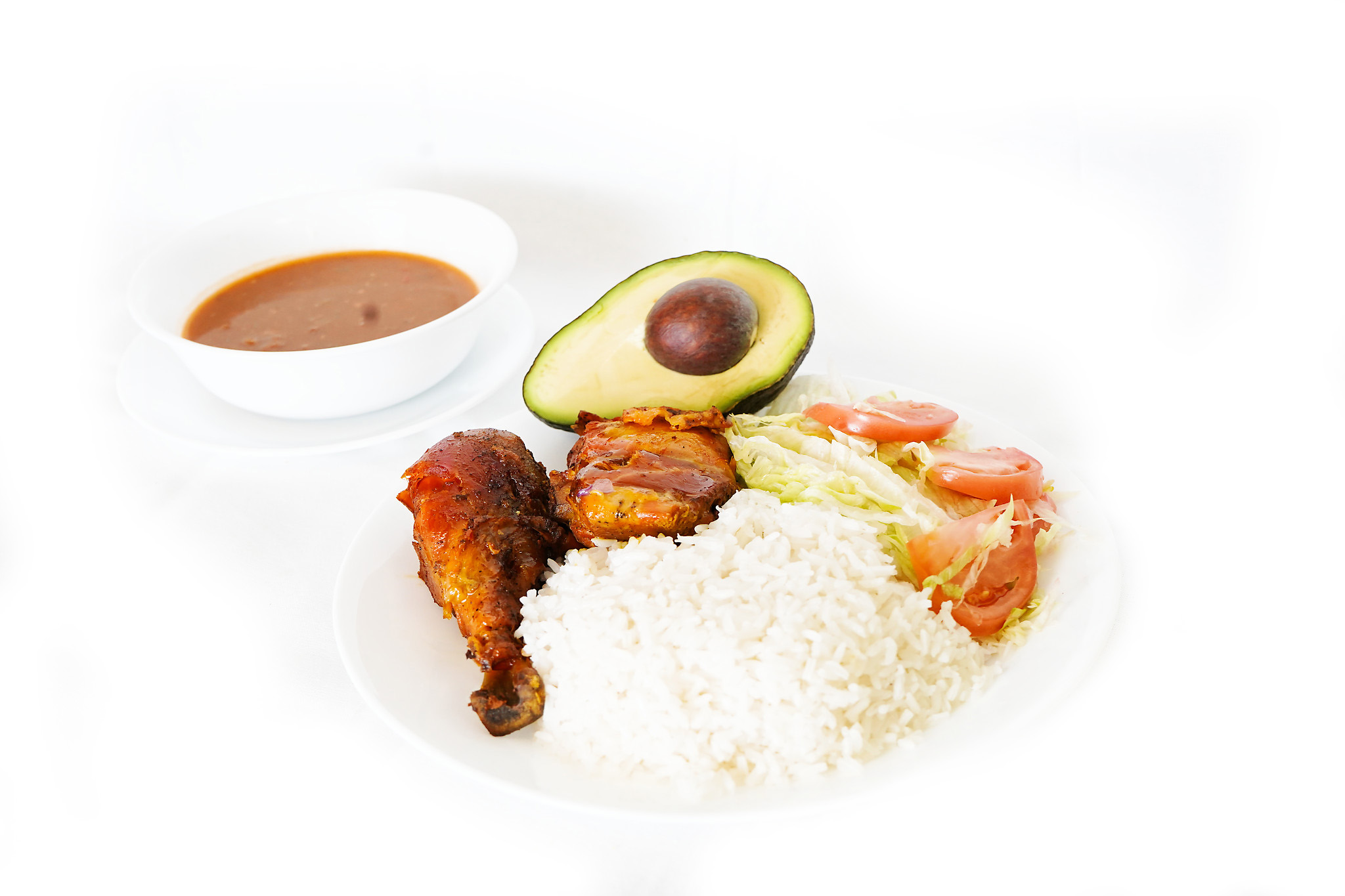 Medio pollo especial